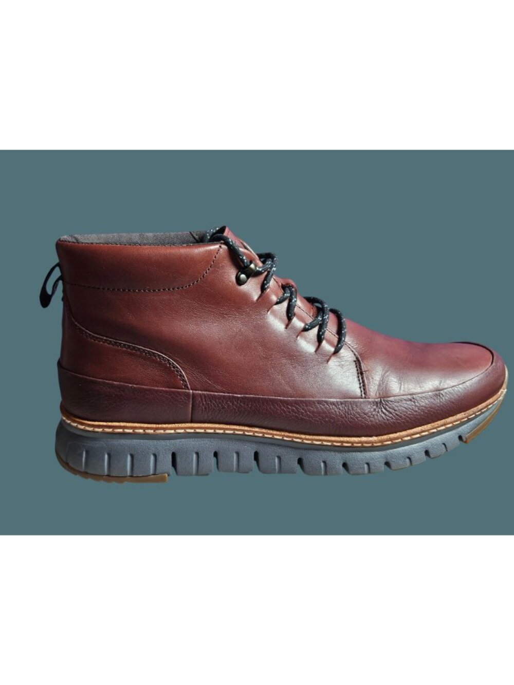 Cole Haan ZeroGrand Rugged Chukka Hickory/Gum Laced Boot Men Size 13M - Picture 11 of 15